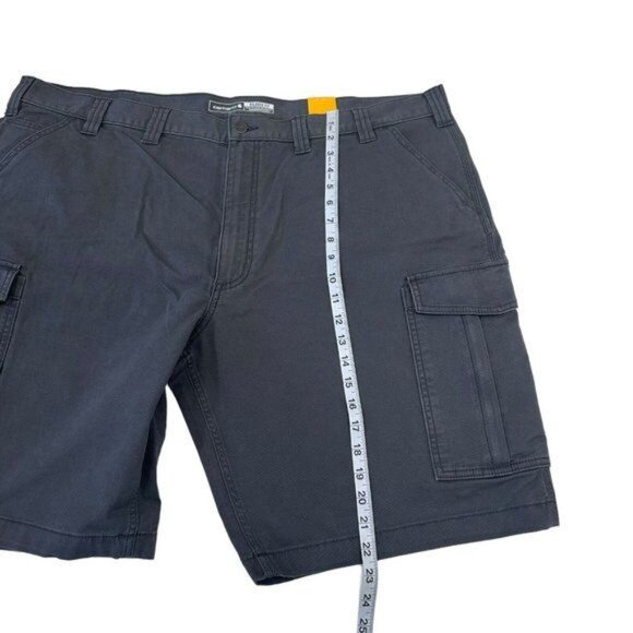 Carhartt Rugged Flex Gray Canvas Cargo Short Men SZ 46 Relaxed Fit With Tags - Picture 9 of 13